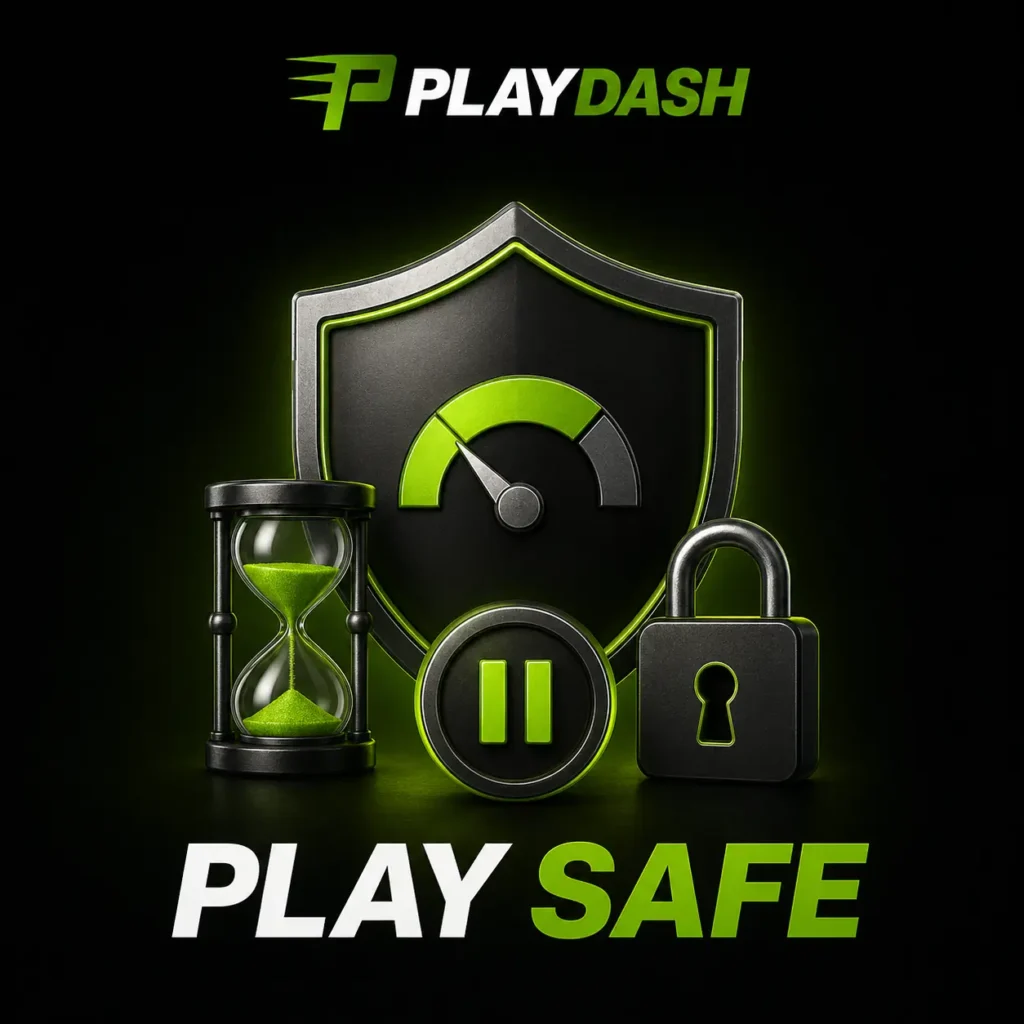 PlayDash responsible gambling tools for limits, cooling-off and self-exclusion